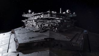 Episode 2 Fly through a First Order Star Destroyer