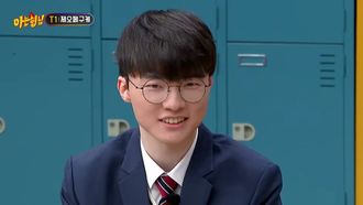 Episode 418 T1 (Choi Woo-je (Zeus),Moon Hyeon-joon (Oner),Lee Sang-hyeok (Faker),Lee Min-hyung (Gumayusi),Ryu Min-seok (Keria)