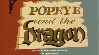 Episode 60 Popeye and the Dragon