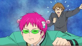 Episode 2 Hot-Blooded! Dodgeball! + Reach Him! Sign of Love + Saiki Family Home Renovation?! Drastic Makeover!! + Deceive! Mind Control