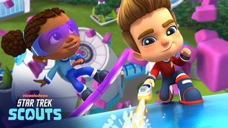 Episode 8 Star Trek Scouts Chomp Through a Bubble Gum Asteroid!