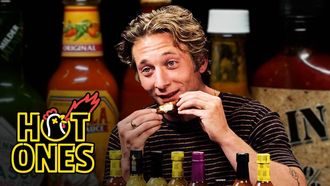 Episode 6 Jeremy Allen White Embraces Chaos While Eating Spicy Wings