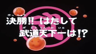 Episode 97 Final Match: Goku vs. Tien