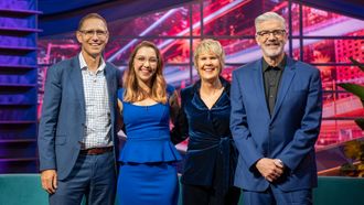 Episode 1 Shaun Micallef, Dr Richard Harris, Kirsten Banks and Charlie Collins