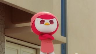 Episode 16 Battle with Vacuum Mechamon