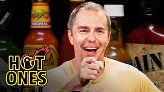 Episode 11 Sam Rockwell Monologues His Pain While Eating Spicy Wings