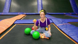 Episode 12 Meekah Bounces Around Skyzone!