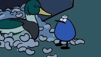 Episode 14 The Real Decoy / Peep's Lost Leaf