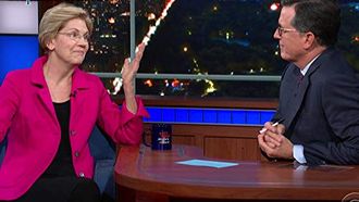 Episode 9 Elizabeth Warren, Barry Williams, Maureen McCormick, Christopher Knight, Eve Plumb, Mike Lookinland, Susan Olsen