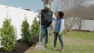 Episode 5 Planting Arborvitaes, Storage Rack