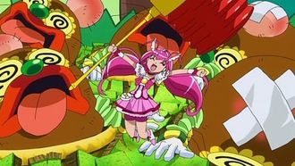 Episode 29 The PreCures Are Sucked Into a Game!?
