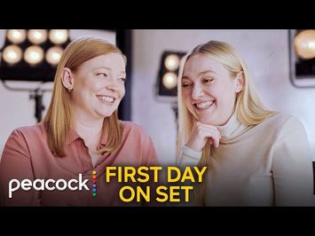 First Day on Set with Sarah Snook and Dakota Fanning