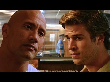 Dwayne Johnson vs Liam Hemsworth – Iconic Scene