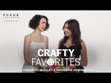 Margaret Qualley & Geraldine Viswanathan Cast of Drive-Away Dolls Chat Snacks