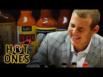 Anthony Rizzo On Chicago Cubs Rivalries & Baseball Superstitions While Eating Spicy Wings | Hot Ones