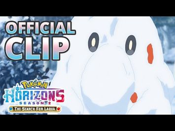 Fuecoco's First Snow! - Pokémon Horizons: Season 2 Official Clip