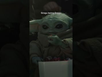 Grogu Being Grogu