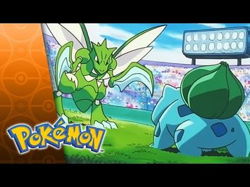 Bulbasaur and Scyther Battle it Out - Pokémon: Adventures in the Orange Islands
