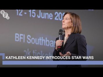 Kathleen Kennedy introduces a screening of the original 1977 print of Star Wars | BFI