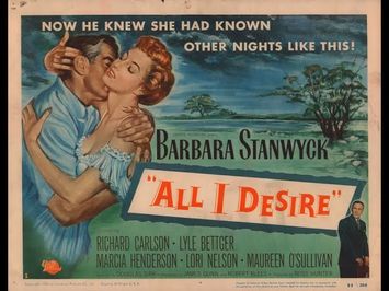 ALL I DESIRE (1953) Theatrical Trailer - Barbara Stanwyck, Richard Carlson, Lyle Bettger