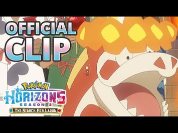 Roy & Crocalor Switch Places?! - Pokémon Horizons: Season 2 Official Clip