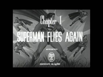 1950 Atom Man vs. Superman Serial Intro/Introduction