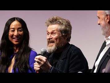 Kent Jones, Willem Dafoe, Greta Lee & Edmund Donovan on Late Fame
