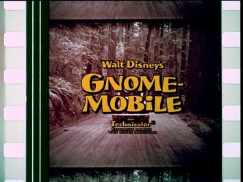 The Gnome-Mobile (1967) 35mm film trailer, open matte (re-post)