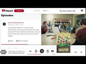 Social Media Monster - IHEARTRADIO interview Sept 2022