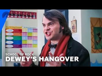Dewey Comes to Class with a Hangover