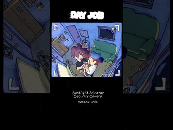 the security cam ending from DAY JOB episode 2 by Serena Cirillo (music by Todor Manojlovic)