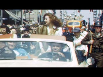 Rare 1949 Parade of Hollywood Movie Stars to Promote Motion Picture Tulsa