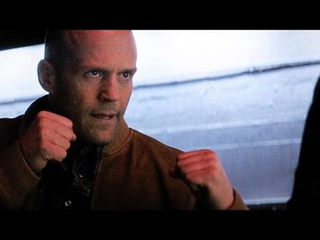 Jason Statham fights in a bar