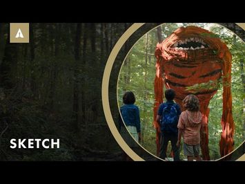 Sketch is Jurassic Park Meets Inside Out feat. Tony Hale, D'Arcy Carden, and Director Seth Worley