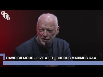 David Gilmour on Live at the Circus Maximus, Rome | BFI IMAX Q&A
