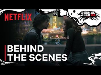 Joey King and Chase Stokes - Behind the Scenes