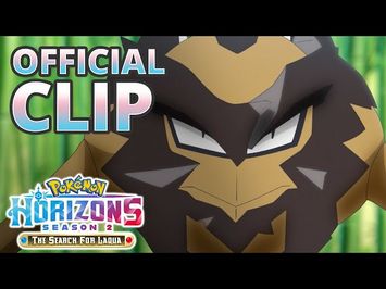 A Battle of Strength with Kleavor - Pokémon Horizons: Season 2 Official Clip