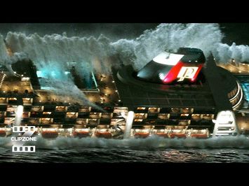 Massive Wave Hits The Ship