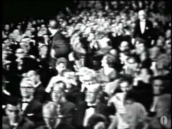 Billy Wilder winning the Oscar® for Writing‬‬‬‬ 