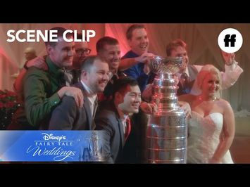 Disney’s Fairy Tale Weddings | The Stanley Cup at Emily and John’s Wedding | Freeform