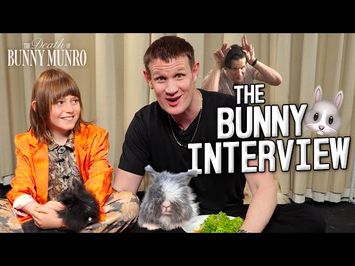 Matt Smith & Rafael Mathé meet ACTUAL Bunnies