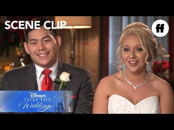 Disney’s Fairy Tale Weddings | Emily and John’s Ceremony at The China Pavilion | Freeform